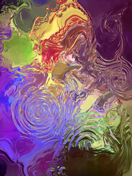 彩色彩色玻璃，艺术抽象背景图片下载