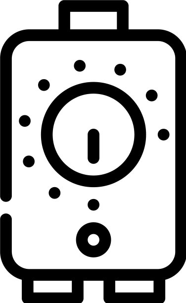 计时器灌溉系统线图标图片下载