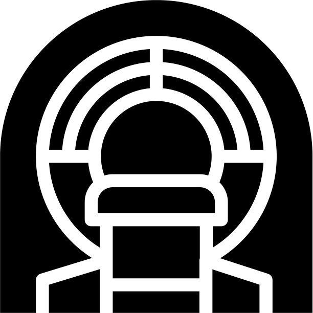 Mri医院设备字形图标图片下载