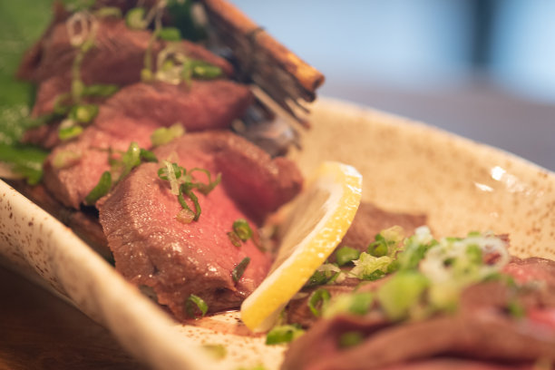 烤和牛牛排。有选择性的重点图片下载