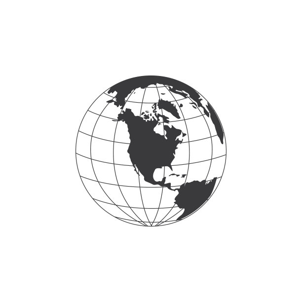 卡通世界地球图案图标图片下载
