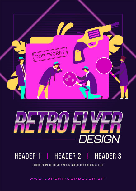 侦探们用放大镜搜寻证据图片下载