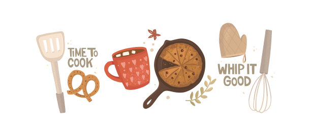 烹饪和烘烤器具图片下载