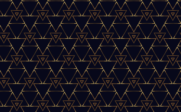 抽象几何复古复古风格图案与线条金色纹理背景。图片下载