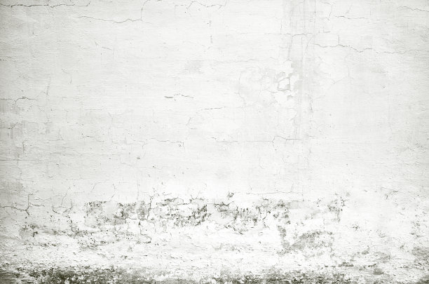 旧白灰开裂的墙面纹理背景图片下载