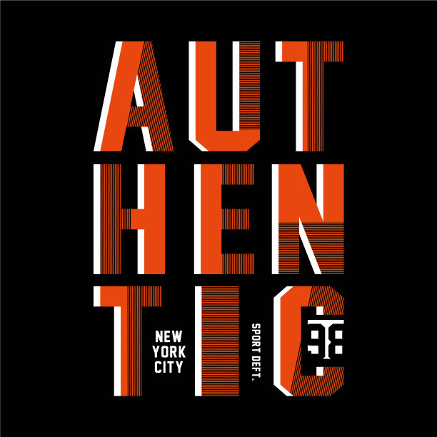 正宗的运动排版设计t恤t恤图片下载