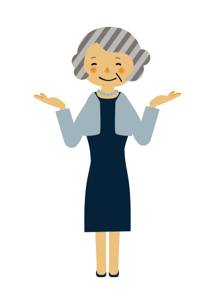 派对的图片说明。身着正装的高级女性。图片下载