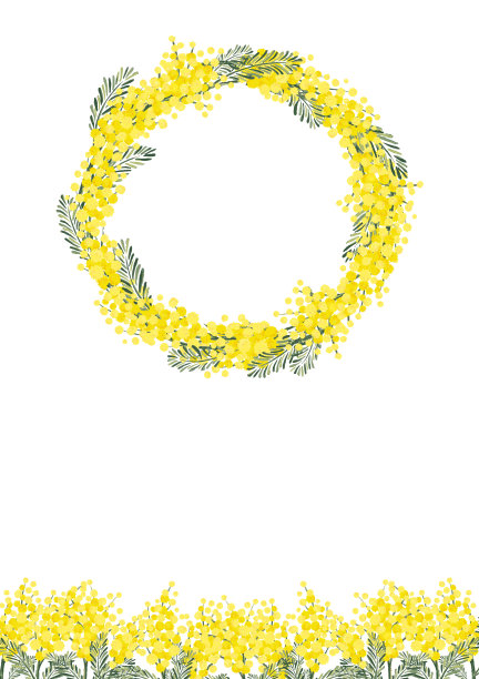 Mimoza事件海报背景材料图片下载