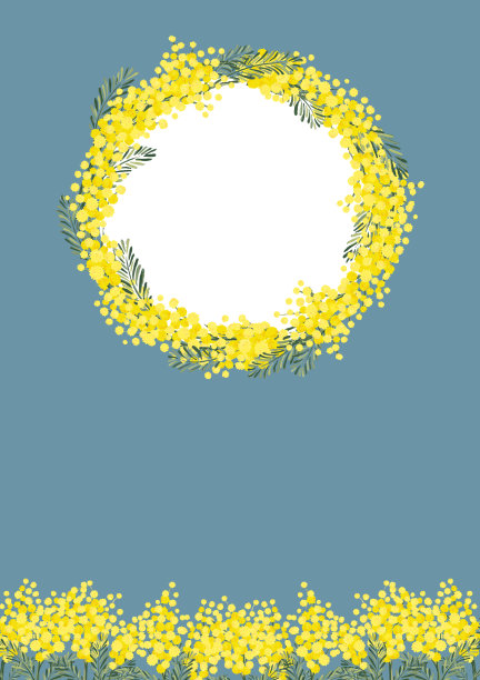 Mimoza事件海报背景材料图片下载