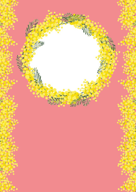 Mimoza事件海报背景材料图片下载