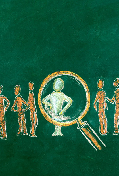 个性或招聘理念图片下载