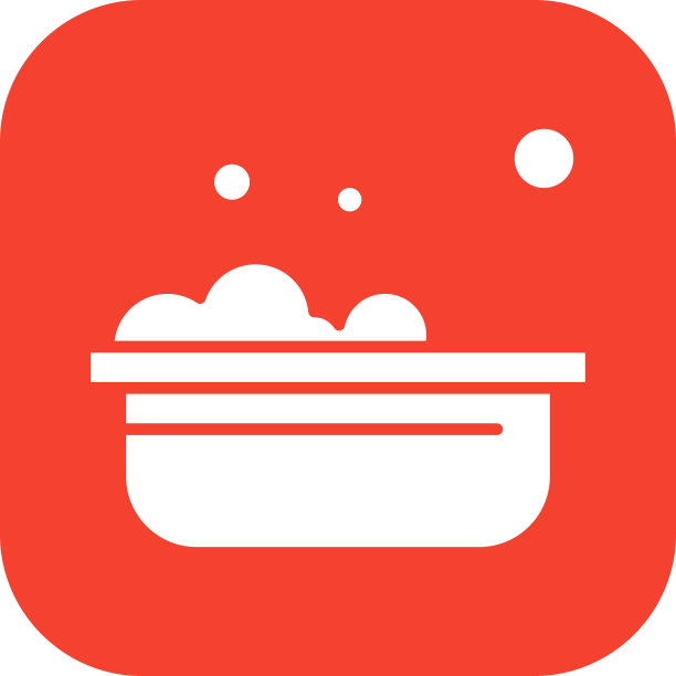 浴缸里的图标图片下载