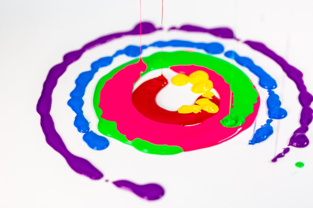 颜色在白色背景上减少线条。图片下载