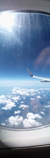 乘客观航空旅行图片下载