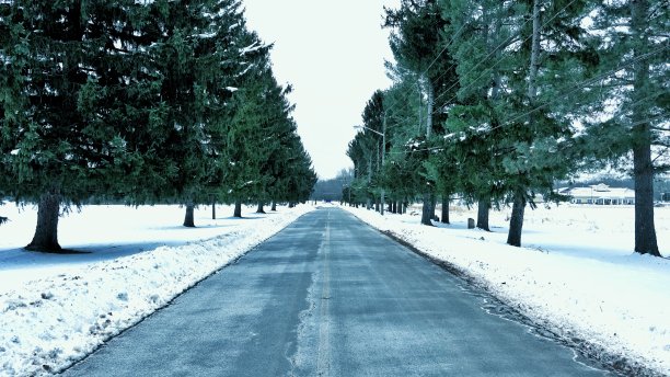 大雪天图片下载