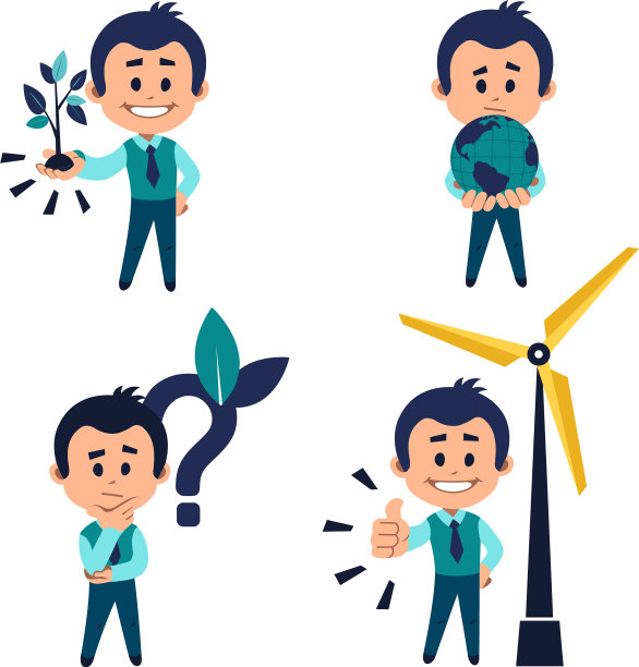 个性与环保理念图片下载