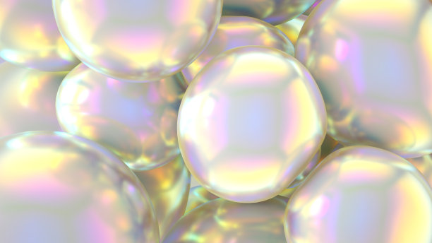 彩虹色的球体的背景图片下载