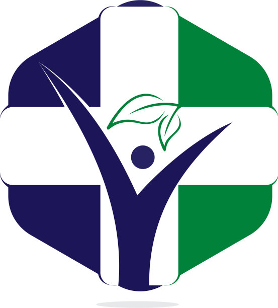 跨健康概念标志家庭医生图片下载