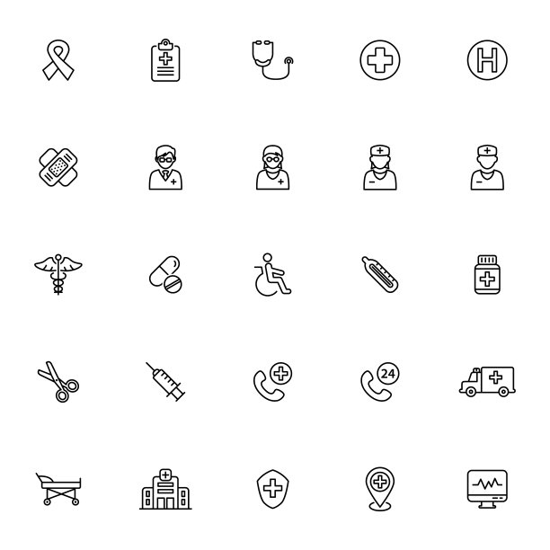 医疗保健的图标图片下载
