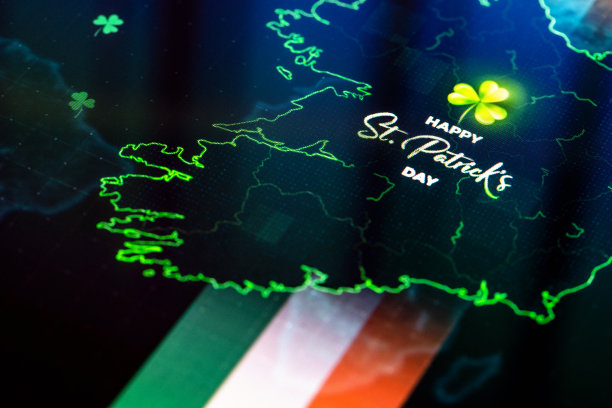 圣帕特里克节快乐——爱尔兰的公共假日图片下载