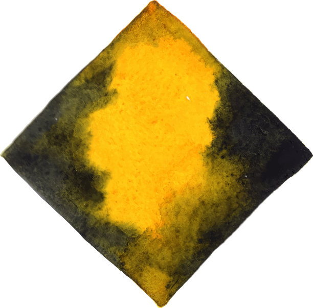 抽象的黄色和黑色的方形旗帜图片下载