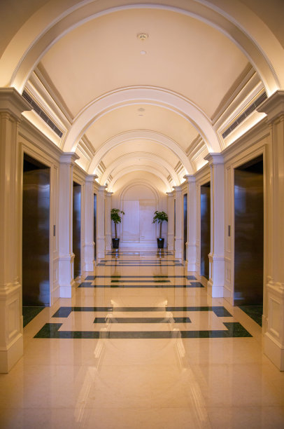 办公大楼走廊图片下载