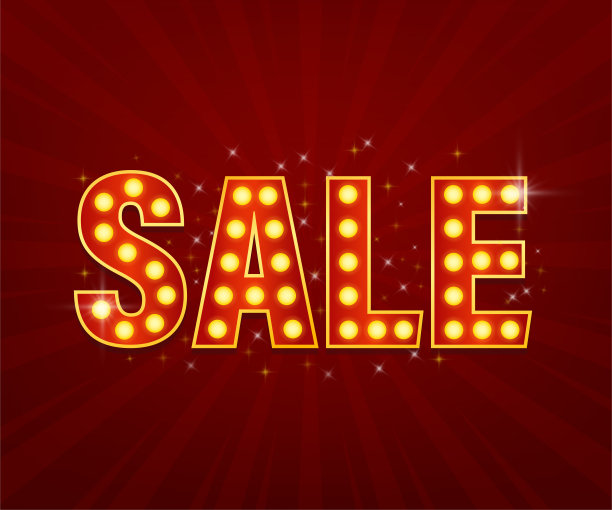 大减价的概念。“黑色星期五”的迹象。黑色星期五大减价的霓虹灯横幅。矢量设计。光的旗帜。游戏的迹象。标志设计。图片下载