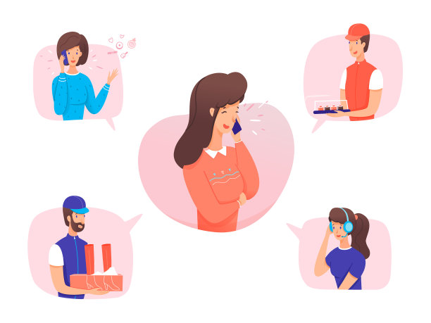 和支持服务和朋友聊天的女人图片下载