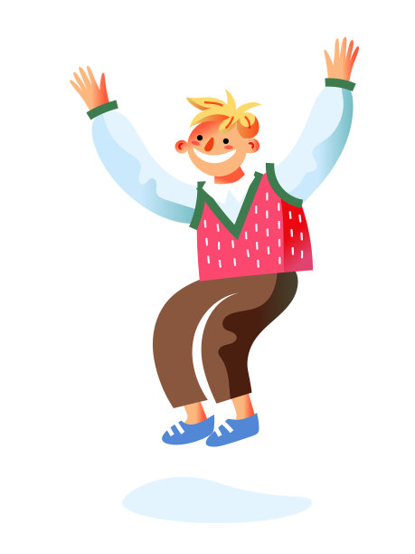 喜出望外的瞳孔孤立地跳上白图片下载