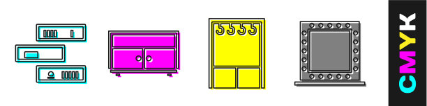 置书架、书、衣柜、抽屉、衣柜图片下载