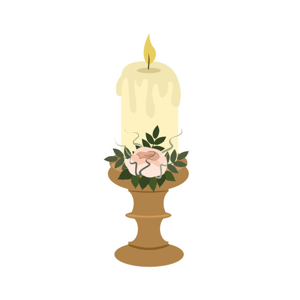 蜡烛装饰图片下载