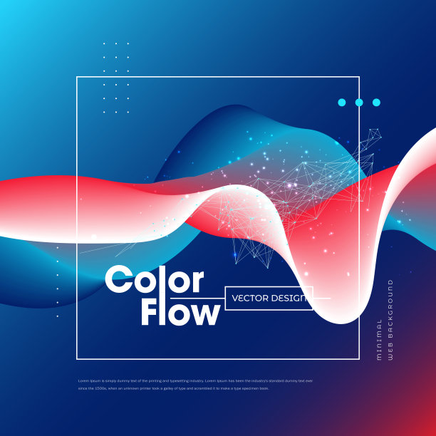 摘要彩色数字均衡器波谱线在深蓝色背景上的技术概念图片下载