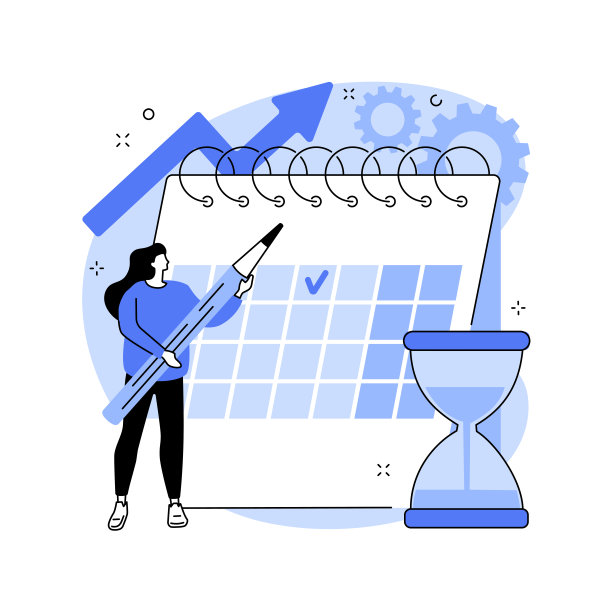 运动策划抽象概念矢量插图。图片下载