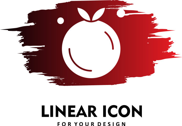 橙色图标图片下载