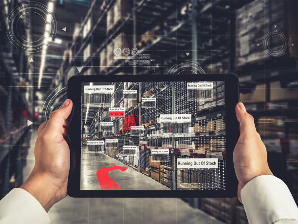 使用增强现实技术的智能仓库管理系统图片下载