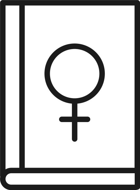 女权运动图标性别签名书女性图片下载