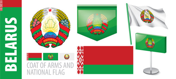 设外套、徽和国旗图片下载