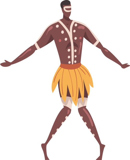 非洲仪式舞蹈男子跳舞民间舞蹈图片下载