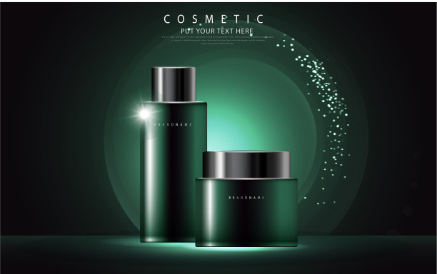 化妆品海报瓶包装设计图片下载