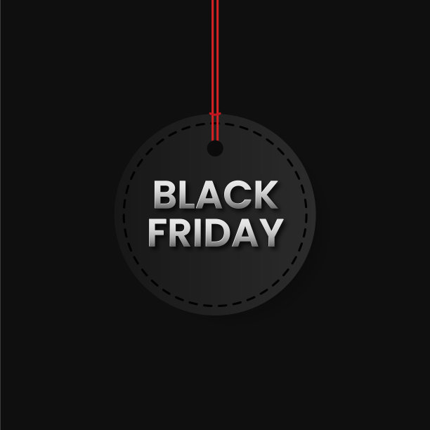 黑色星期五促销标语概念图片下载