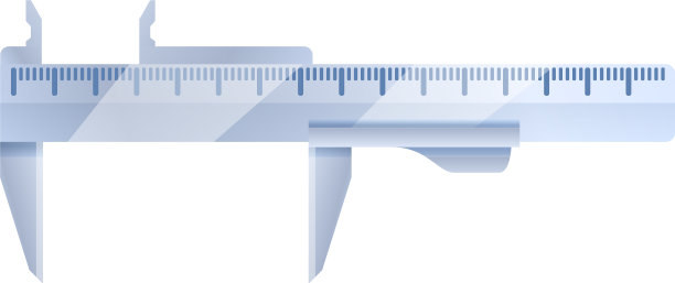 Trammel卡钳图标卡通风格图片下载