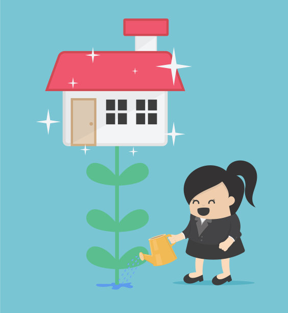 能从中获得巨额利润的女商人图片下载