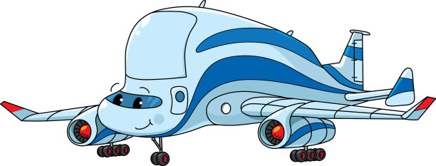 有趣的有眼睛的货机，孩子们图片下载