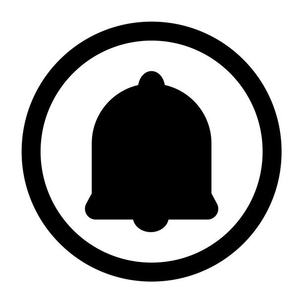 铃声报警通知图标现代图片下载