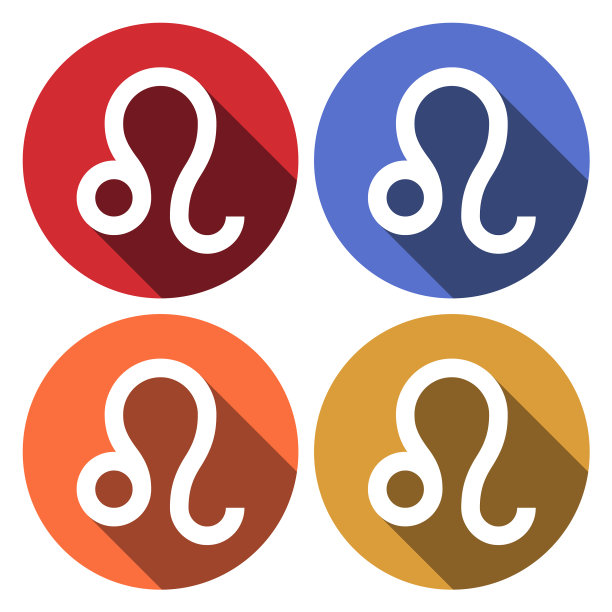 狮子座:黄道带的平型，阴影较长图片下载