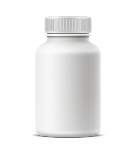 逼真的药品药丸瓶模型图片下载