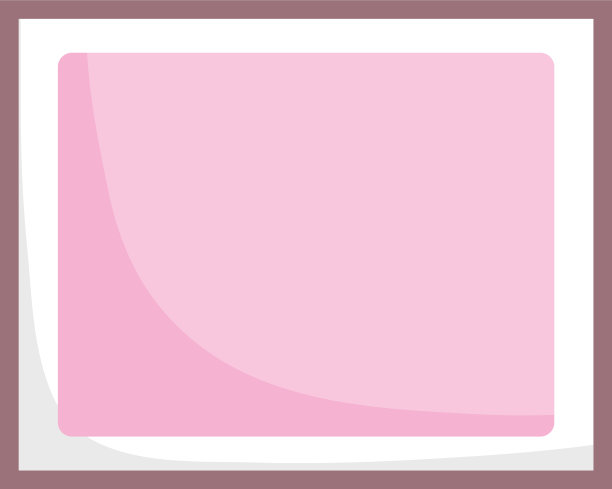矩形框粉色背景装饰图片下载