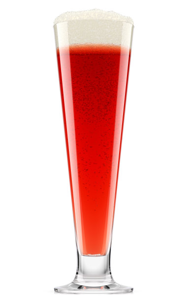 冰杯新鲜生啤酒，泡沫孤立在白色背景。图片下载