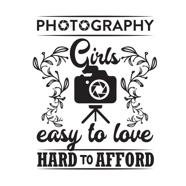 摄影语录和摄影女孩图片下载