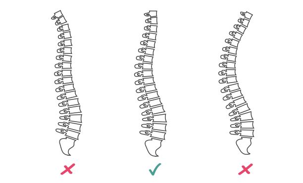 屏幕上有三根刺。矢量插图医生研究问题脊柱病人。虚拟现实眼镜详细介绍图片下载